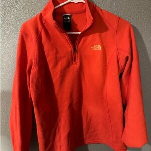 The North Face Vibrant Red Fleece Jacket